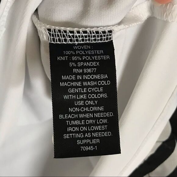 NWT Worthington Striped Blouse - Picture 6 of 7